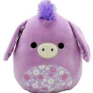 Delzi The Donkey Squishmallow 8"